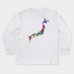 Japan Kids Long Sleeve T-Shirt